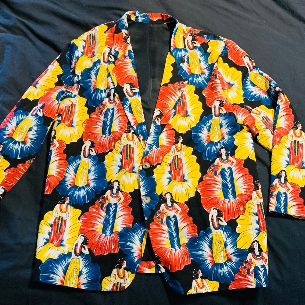 NWT Aloha tux Jkt custom unique made in Hawaii USA